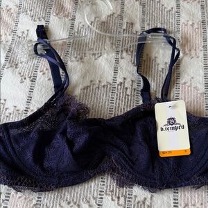 Wacoal Deep Blue Lace Bra